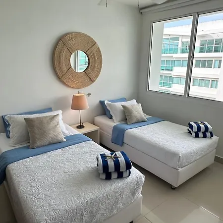 Cómodo Con Vista Al Mar Y A Piscinas Cartagena